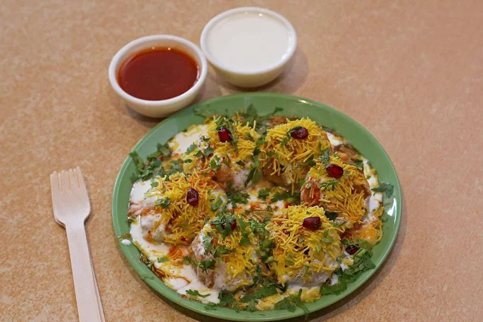 Fresh chaat ingredients