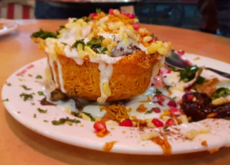 Aloo Tikki Chaat